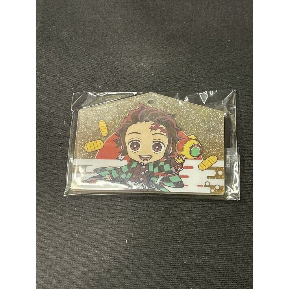 Demon Slayer Tanjiro Kamado Ema Acrylic Keychain Strap Anime B4329